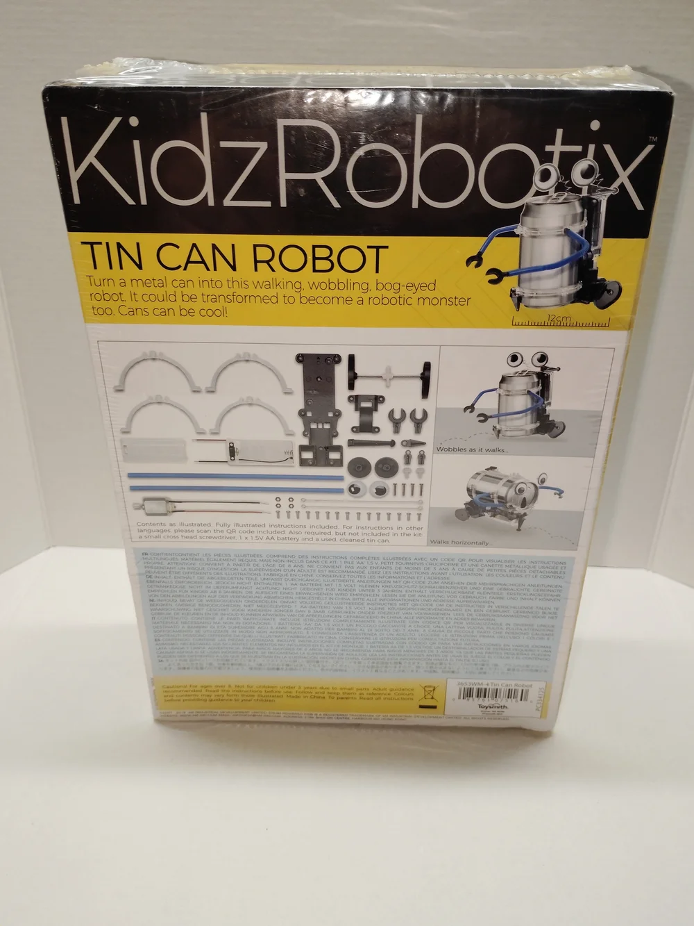 4M Toysmith tin can